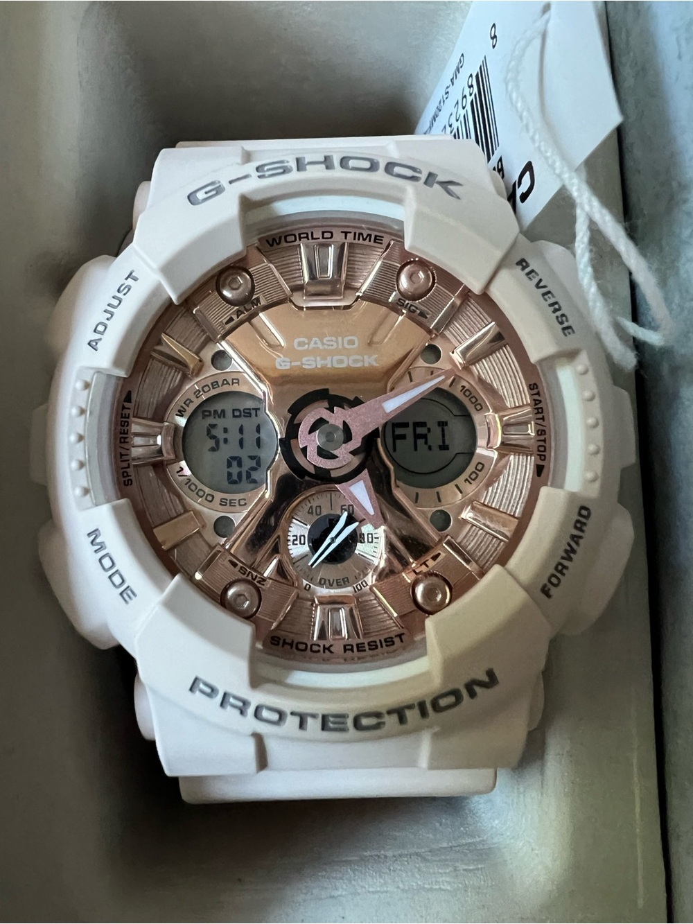 Casio G-Shock Women's GMA-S120MF-4ACR - Blush and Rose Gold